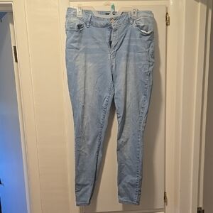 YMI Blue Skinny Jeans with Sleek Stretch Fit